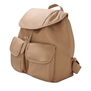 Year Of Ours Nylon Backpack, Taupe, NWT